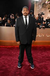 Omar Benson Miller at the 83rd Annual Golden Globes held at The Beverly Hilton on January 11, 2026 in Beverly Hills, California.