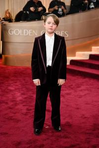 Jacobi Jupe at the 83rd Annual Golden Globes held at The Beverly Hilton on January 11, 2026 in Beverly Hills, California.
