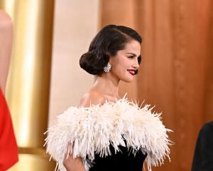 Selena Gomez at the 83rd Annual Golden Globes held at The Beverly Hilton on January 11, 2026 in Beverly Hills, California.