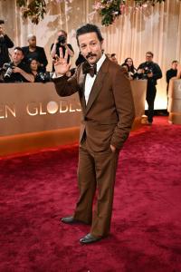 Diego Luna at the 83rd Annual Golden Globes held at The Beverly Hilton on January 11, 2026 in Beverly Hills, California.