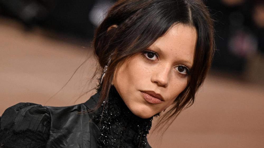 Jenna Ortega at the 83rd Annual Golden Globes held at The Beverly Hilton on January 11, 2026 in Beverly Hills, California.
