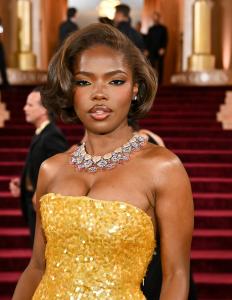 Ryan Destiny at the 83rd Annual Golden Globes held at The Beverly Hilton on January 11, 2026 in Beverly Hills, California.