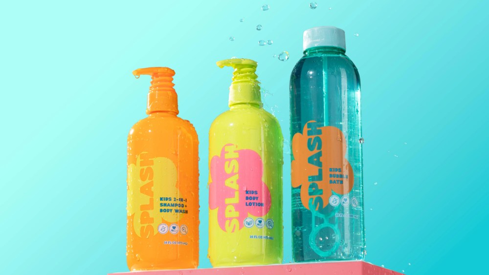 Splash features a 2-in-1 Shampoo + Body Wash; a Bubble Bath and a Body Lotion to start.