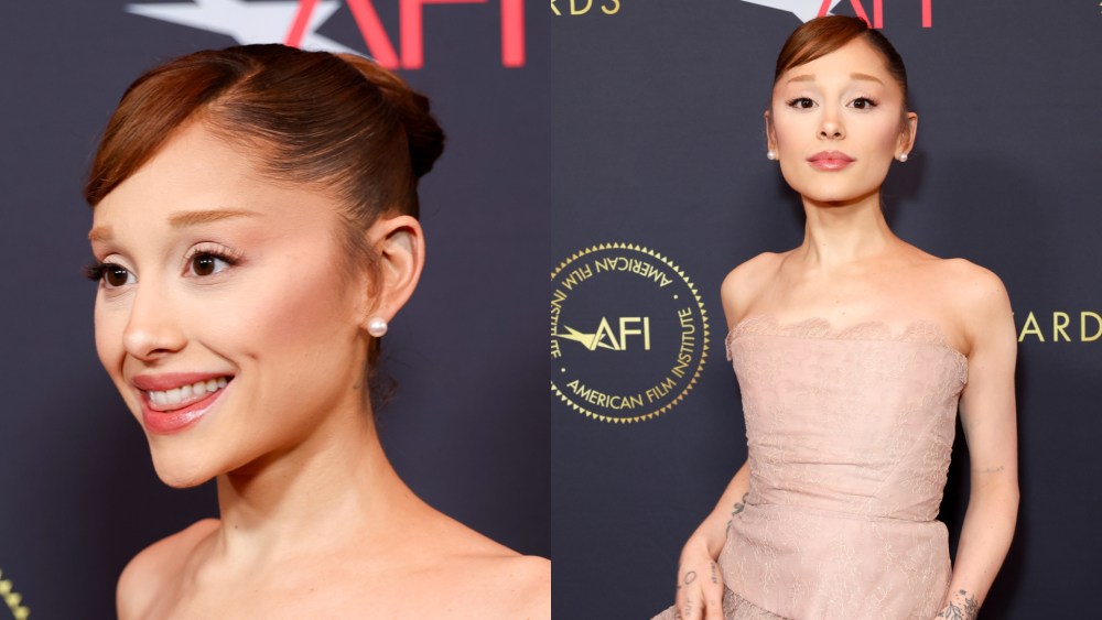 Ariana Grande wears archival Vivienne Westwood at the 2026 AFI Awards on Jan. 9 in Los Angeles.