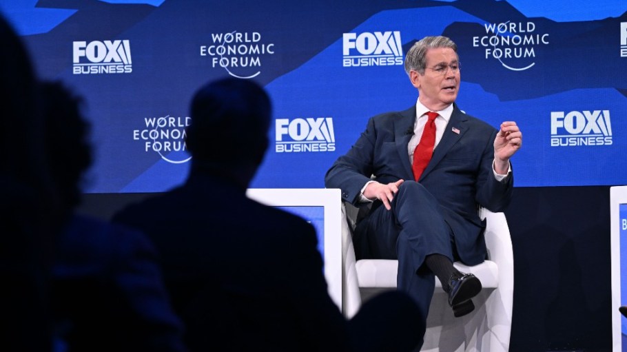 Treasury Secretary Scott Bessent at World Economic Forum in Davos, Switzerland.