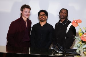 Rudy Pankow, Kaytranada and Jonathan Daviss