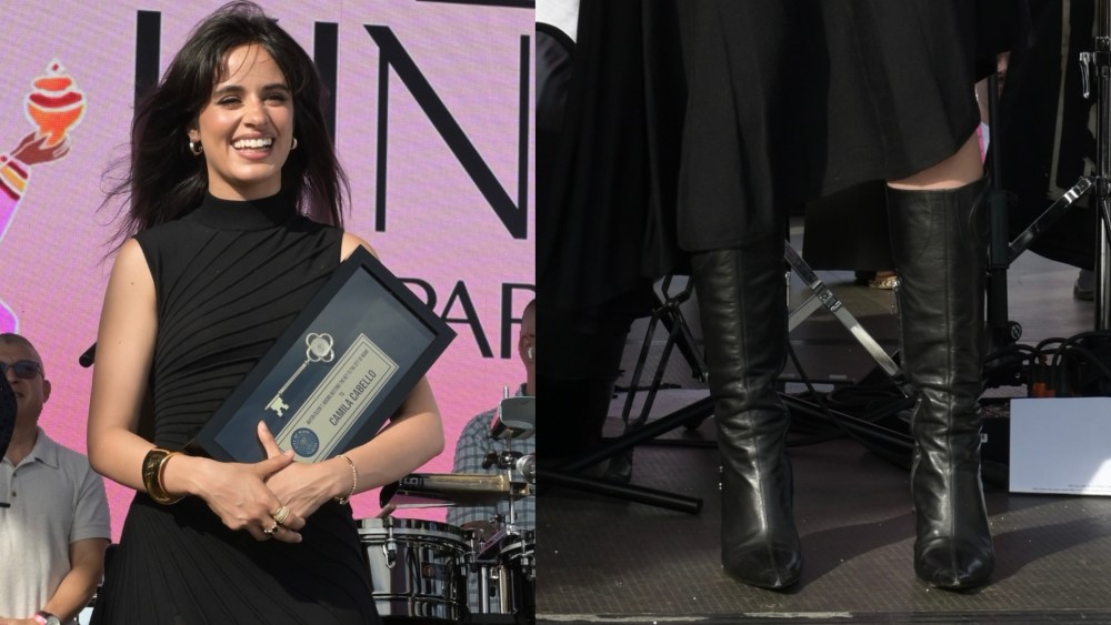 Camila Cabello attends the 2026 Three Kings Parade on Sunday in Miami, Florida.