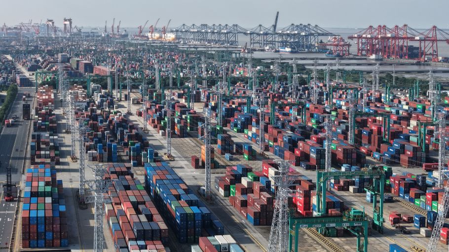The Port of Shanghai saw a throughput of 55.1 million TEUs throughout 2025, a 6.9 percent increase from the year prior.
