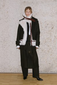 Backstage at Sacai Fall 2026 Ready-to-Wear Collection at Paris Fashion Week