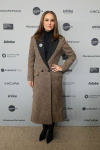 PARK CITY, UTAH - JANUARY 24: Natalie Portman attends "The Gallerist" Premiere during the 2026 Sundance Film Festival at Eccles Center Theater on January 24, 2026 in Park City, Utah. (Photo by Dia Dipasupil/Getty Images)
