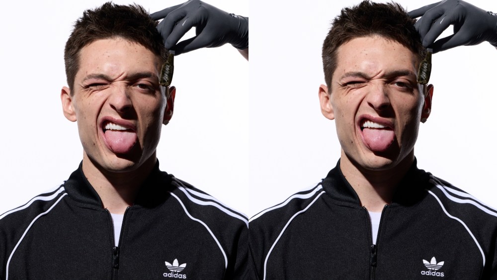 Peso Pluma for Adidas.