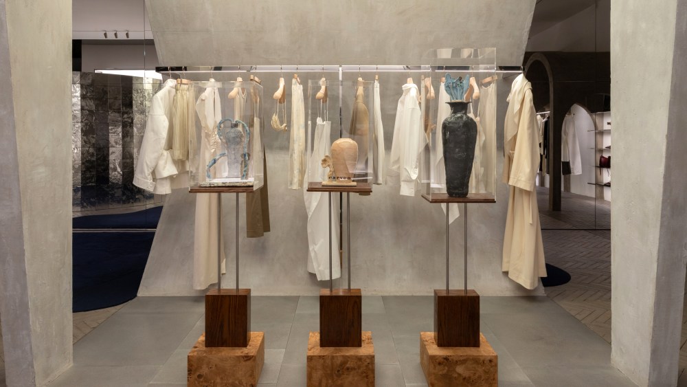Inside Carven pop up at Antonia in Milan