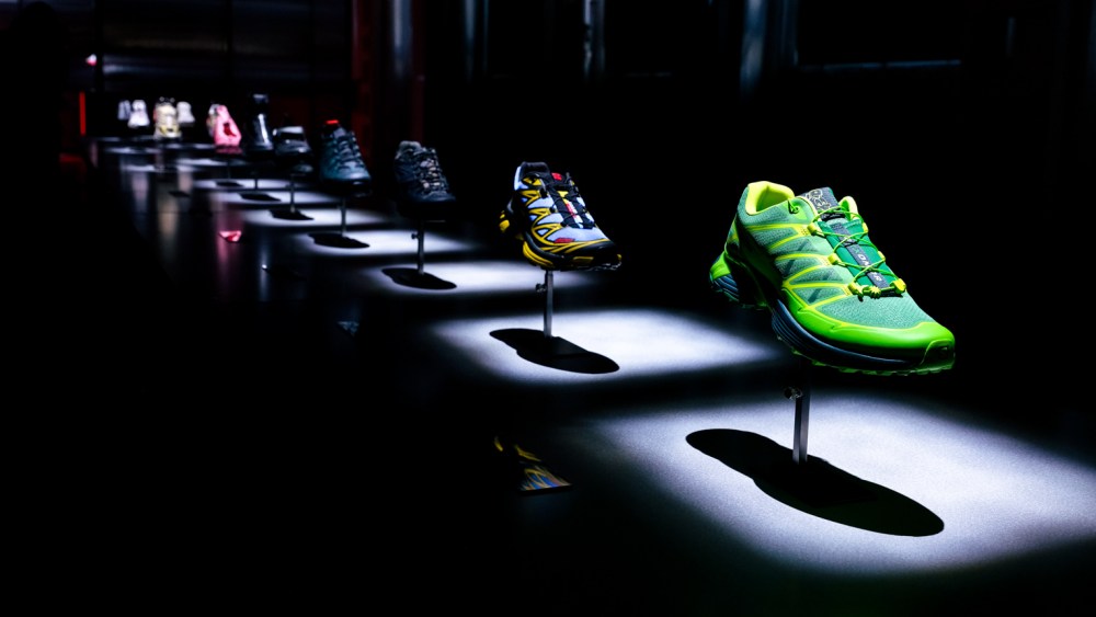 The Salomon Sportstyle line showcased at “Shaping New Futures: A Salomon Experience."