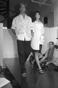 Michael Kors spring 1985 ready to wear fashion show. (Photo by Nick Machalaba/Fairchild Archive/Penske Media via Getty Images)