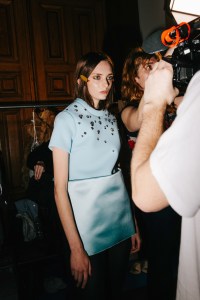 Backstage at Marc Jacobs Spring 2026 Ready-to-Wear Collection at New York Fashion Week