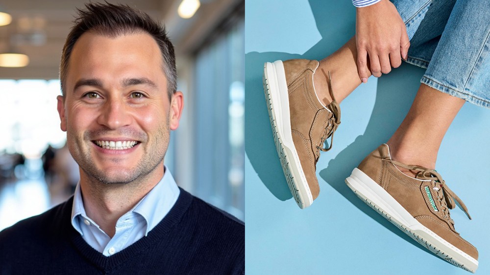 Logan Bird, Mephisto, CEO, executive, shoes, sneakers, footwear, sandals