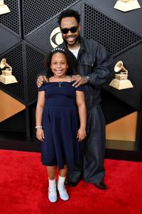 Ella Martin and Terrace Martin at the 68th GRAMMY Awards held at the Crypto.com Arena on February 01, 2026 in Los Angeles, California.