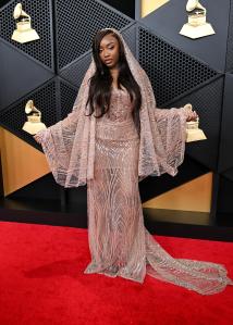 Courtney Adanna at the 68th GRAMMY Awards held at the Crypto.com Arena on February 01, 2026 in Los Angeles, California.