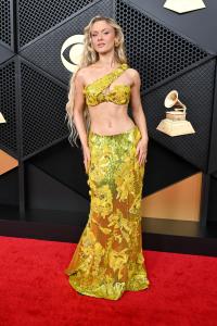 Zara Larsson at the 68th GRAMMY Awards held at the Crypto.com Arena on February 01, 2026 in Los Angeles, California.