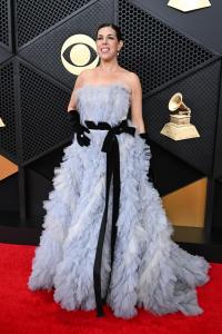 Joanie Leeds at the 68th GRAMMY Awards held at the Crypto.com Arena on February 01, 2026 in Los Angeles, California.