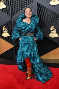 Nina Yoshida Nelsen at the 68th GRAMMY Awards held at the Crypto.com Arena on February 01, 2026 in Los Angeles, California.