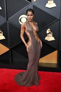 Teyana Taylor at the 68th GRAMMY Awards held at the Crypto.com Arena on February 01, 2026 in Los Angeles, California.