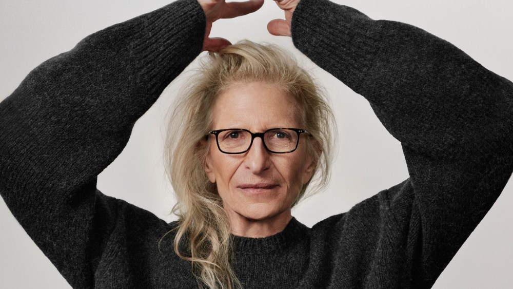 Photographer Annie Leibovitz models in Givenchy's summer 2026 campaign