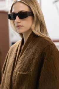 Backstage at Max Mara Fall 2026 Ready-to-Wear Collection at Milan Fashion Week