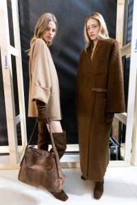 Backstage at Max Mara Fall 2026 Ready-to-Wear Collection at Milan Fashion Week