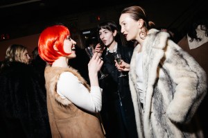 The scene at the Miu Miu Dinner.