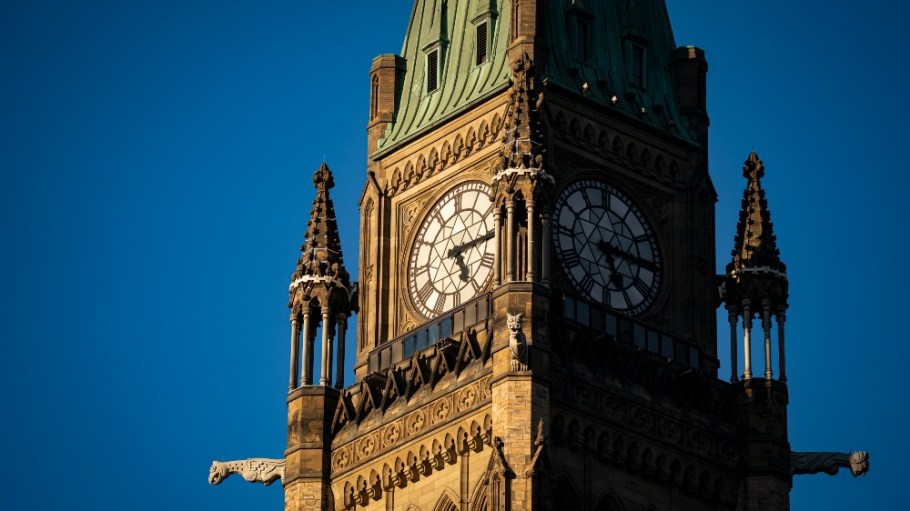 Parliament Hill in Ottowa, Canada.