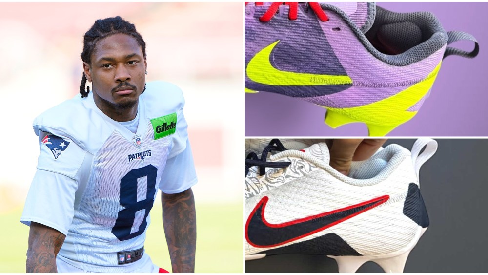 Stefon Diggs, custom Nike Kobe cleats