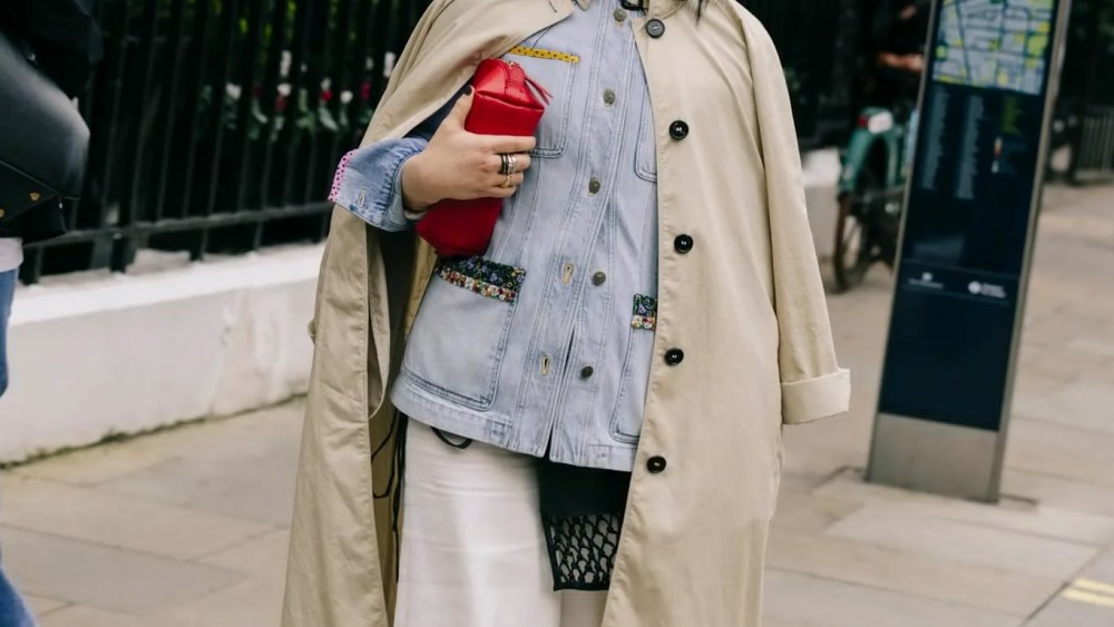 Denim Street Style at London Fashion Week