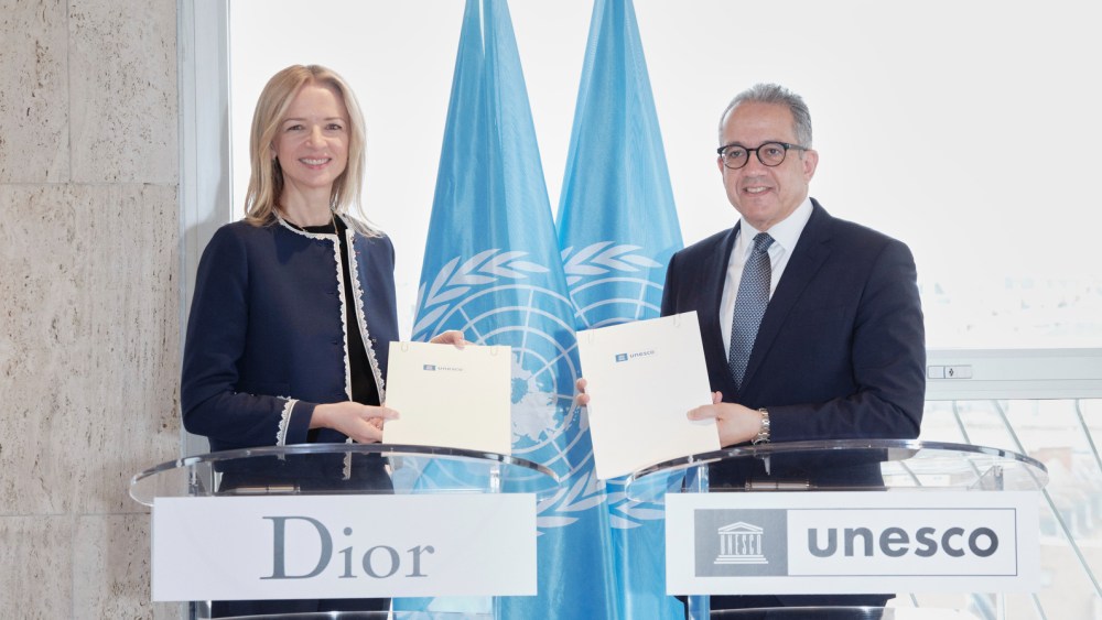 Delphine Arnault and Khaled El-Enany