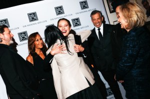 Donna Karan, Christy Turlington Burns and Kenneth Cole