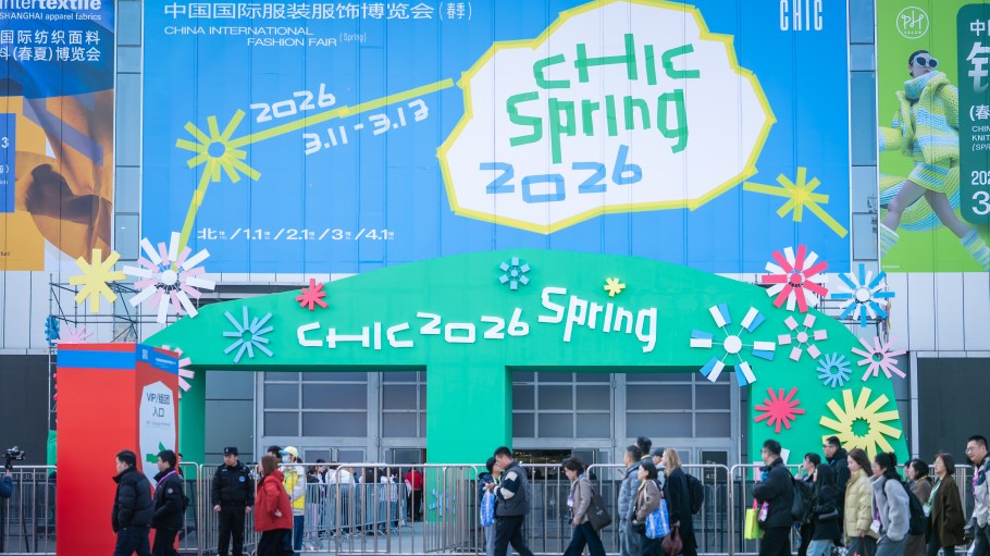 The China International Fashion Fair in Shanghai.