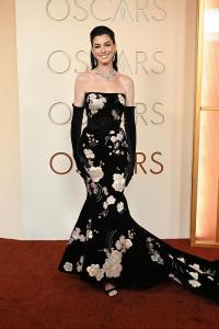 Anne Hathaway at the 98th Annual Oscars held at Dolby Theatre on March 15, 2026 in Hollywood, California.