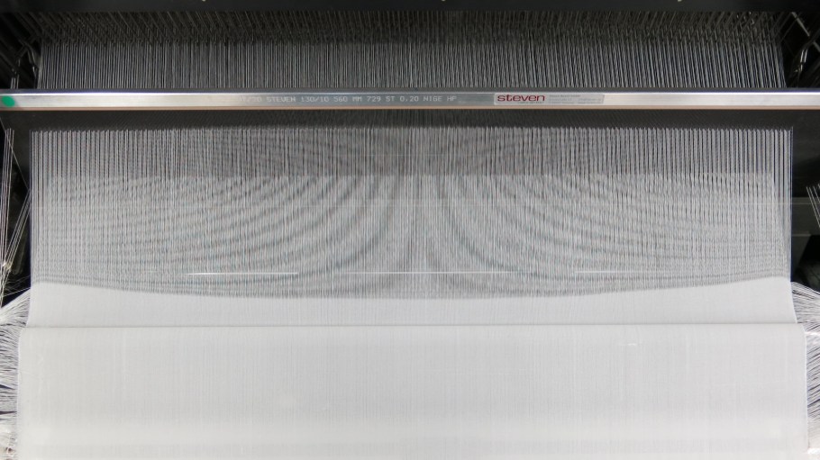 Woven fabric production from Kintra Fibers' multifilment yarns.
