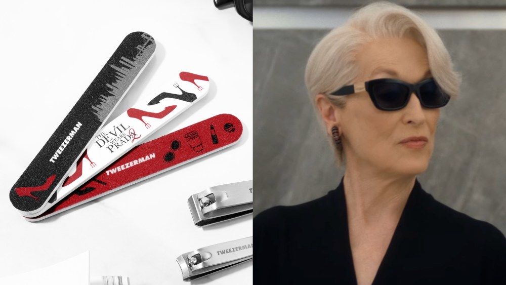 "The Devil Wears Prada 2" x Tweezerman collaboration.