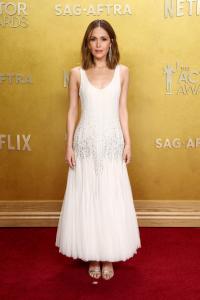 Rose Byrne at the 32nd Annual Actor Awards Presented by SAG-AFTRA held at Shrine Auditorium and Expo Hall on March 01, 2026 in Los Angeles, California.
