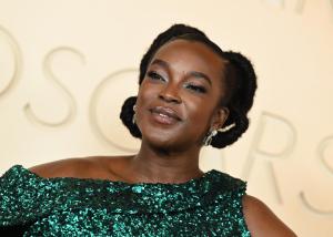 Wunmi Mosaku at the 98th Annual Oscars held at Dolby Theatre on March 15, 2026 in Hollywood, California.