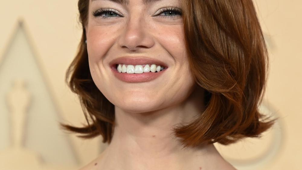 Emma Stone at the 98th Annual Oscars held at Dolby Theatre on March 15, 2026 in Hollywood, California.