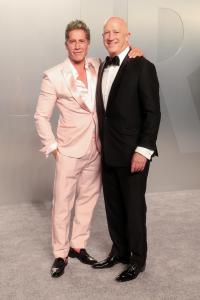 Bruce Bozzi and Bryan Lourd at the 2026 Vanity Fair Oscar Party held at the Los Angeles County Museum of Art on March 15, 2026 in Los Angeles, California.