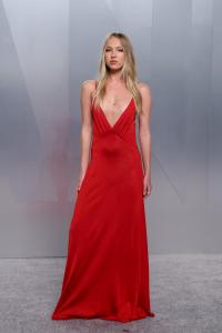 Lila Moss at the 2026 Vanity Fair Oscar Party held at the Los Angeles County Museum of Art on March 15, 2026 in Beverly Hills, California.