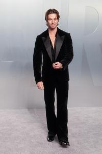 Patrick Schwarzenegger at the 2026 Vanity Fair Oscar Party held at the Los Angeles County Museum of Art on March 15, 2026 in Los Angeles, California.