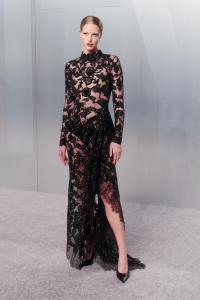 Abby Champion at the 2026 Vanity Fair Oscar Party held at the Los Angeles County Museum of Art on March 15, 2026 in Los Angeles, California.