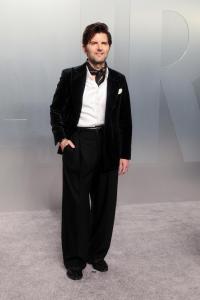 Adam Scott at the 2026 Vanity Fair Oscar Party held at the Los Angeles County Museum of Art on March 15, 2026 in Los Angeles, California.