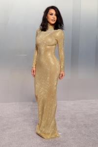 Kim Kardashian at the 2026 Vanity Fair Oscar Party held at the Los Angeles County Museum of Art on March 15, 2026 in Los Angeles, California.