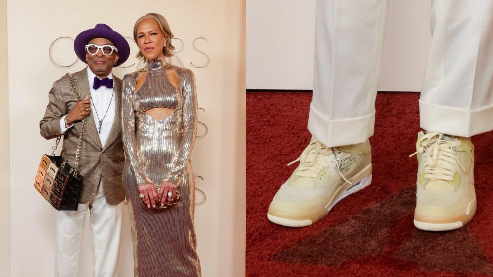 Spike Lee and Tonya Lewis Lee at the 98th Annual Oscars held at Dolby Theatre on March 15, 2026 in Hollywood, California.