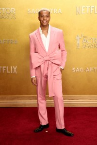 Asante Madrigal at the 32nd Annual Actor Awards Presented by SAG-AFTRA held at Shrine Auditorium and Expo Hall on March 01, 2026 in Los Angeles, California.